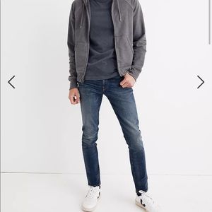 Madewell Mens Skinny jeans in Wellmoor Wash